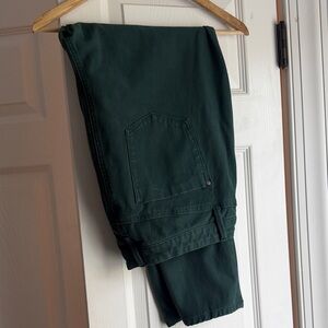 Dark Green Jeans